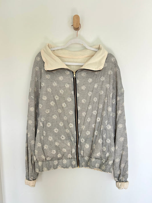 Daisy Eyelet Reversible Jacket