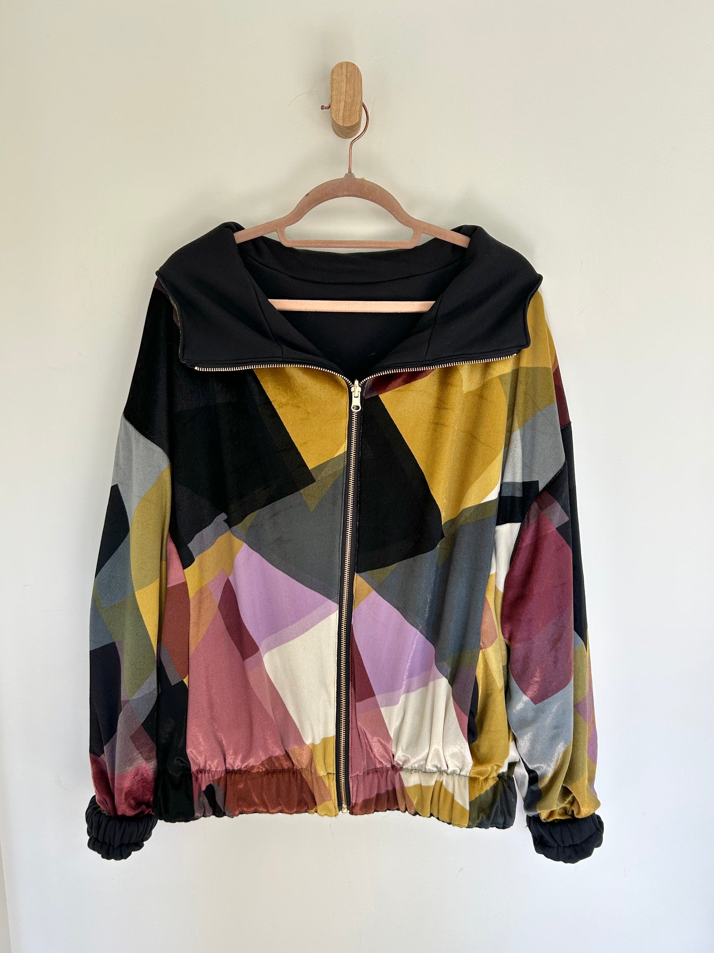 Geometric Funk Reversible Jacket