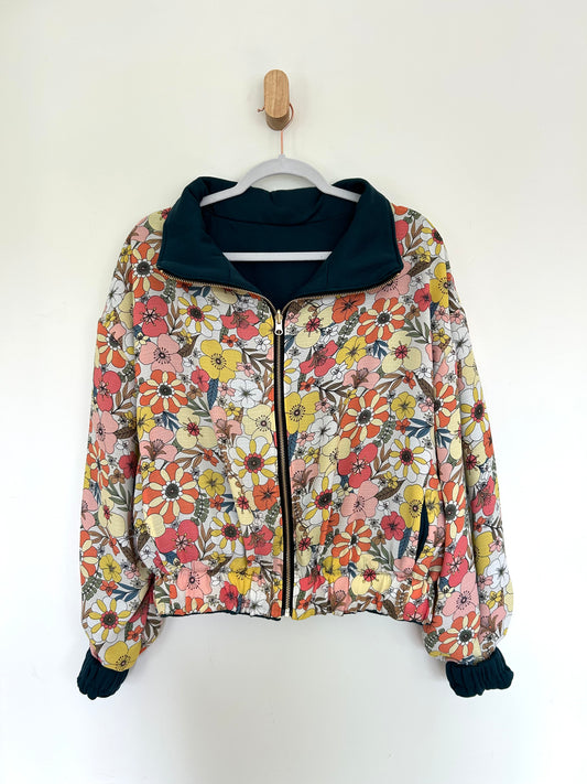 Spring Flowers Reversible Jacket