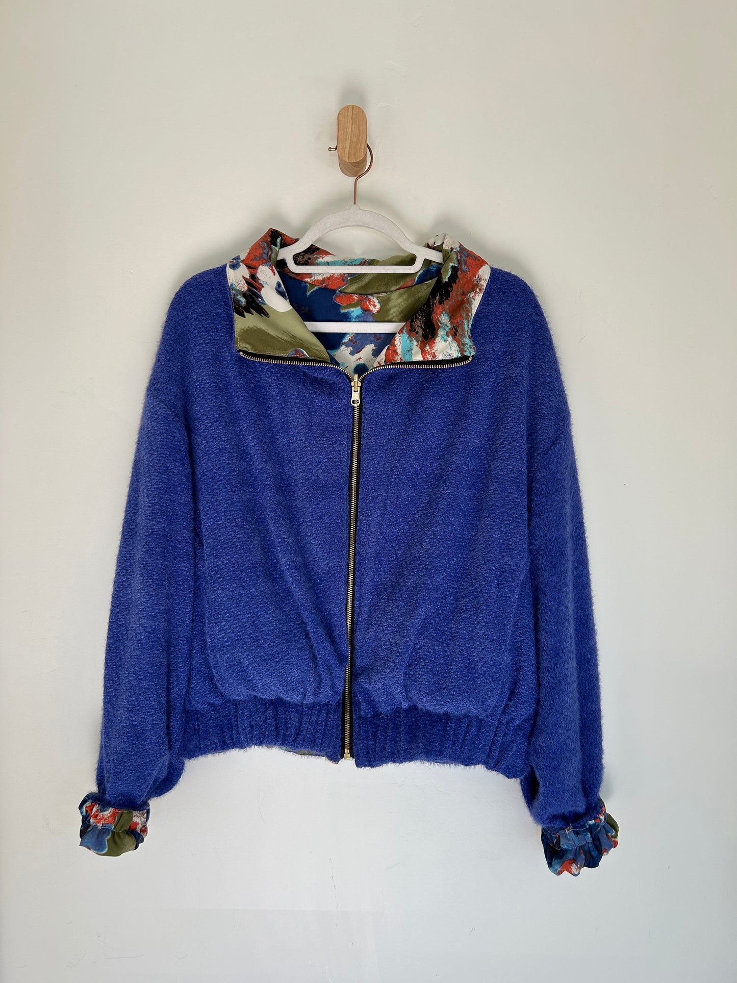 Contemporary Silk Reversible Jacket