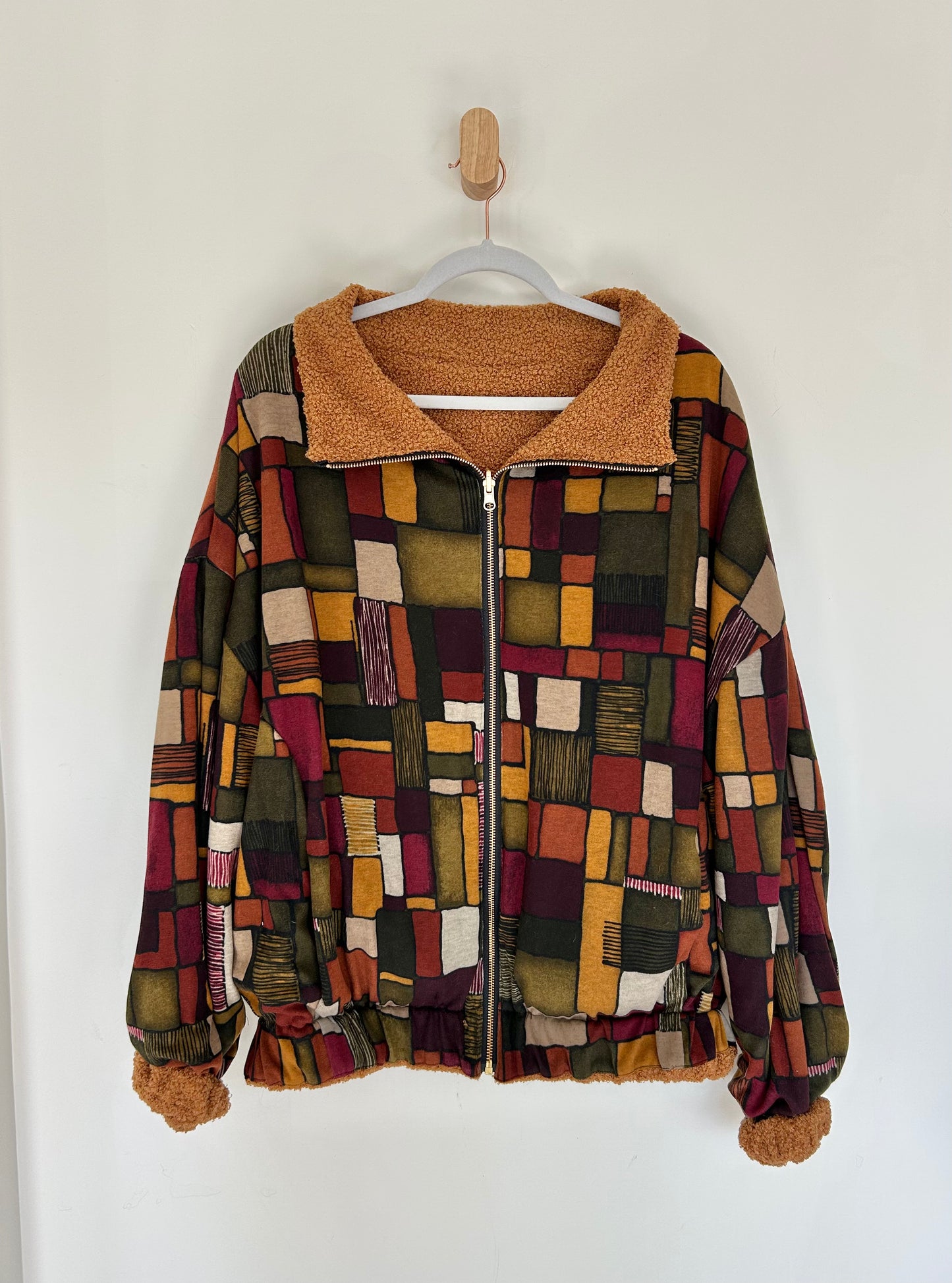 Block Art Reversible Jacket