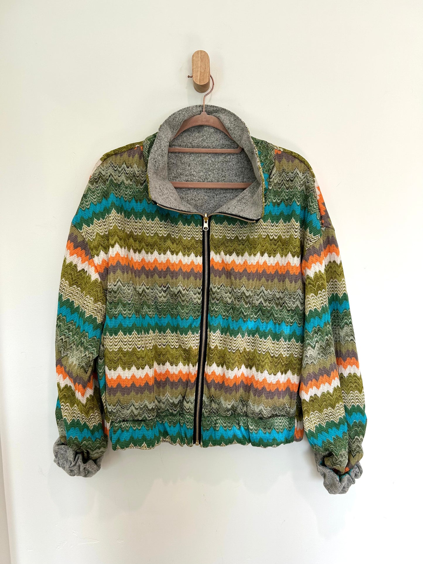 70s Missoni-Esque Reversible Jacket