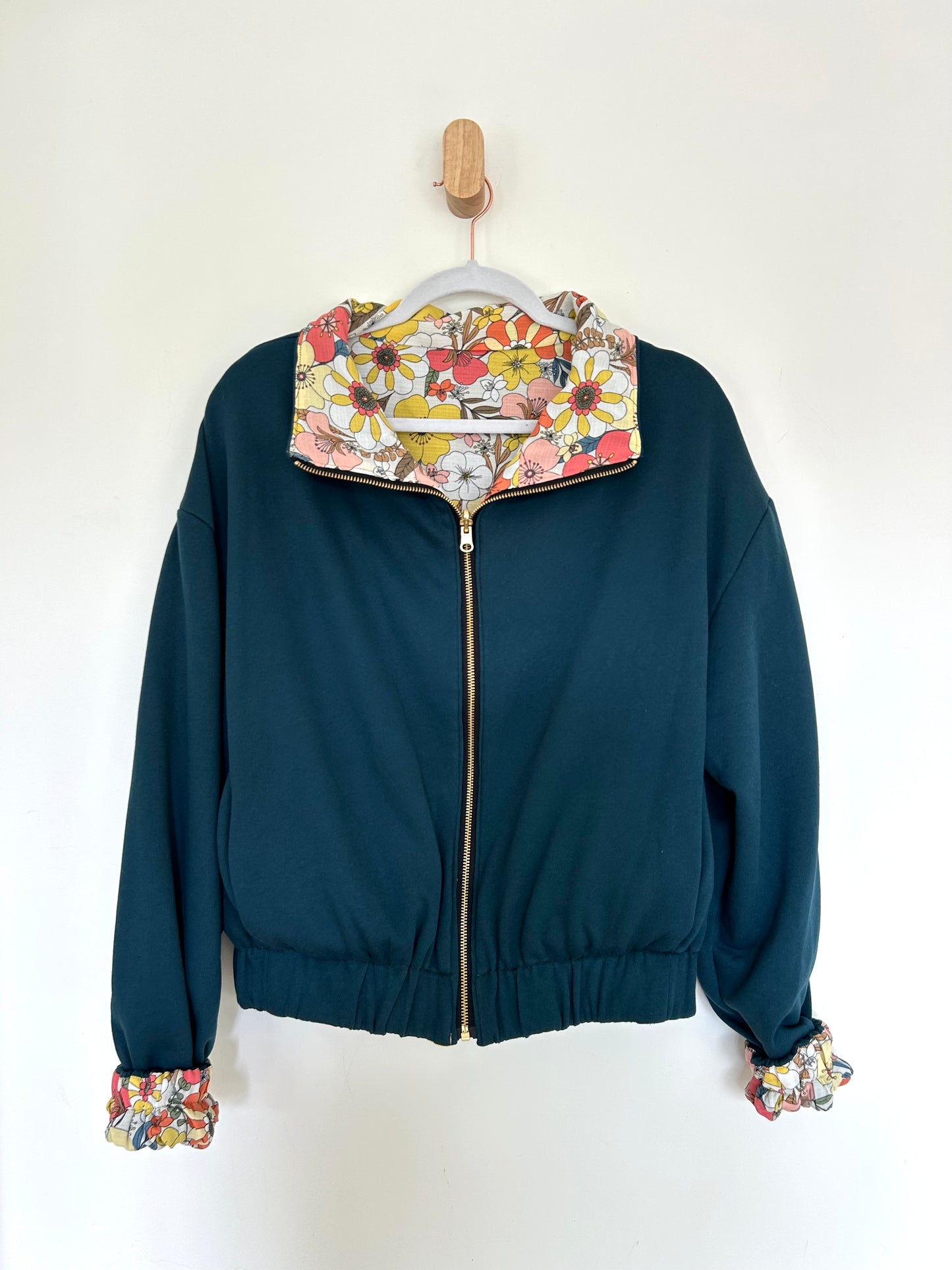 Spring Flowers Reversible Jacket