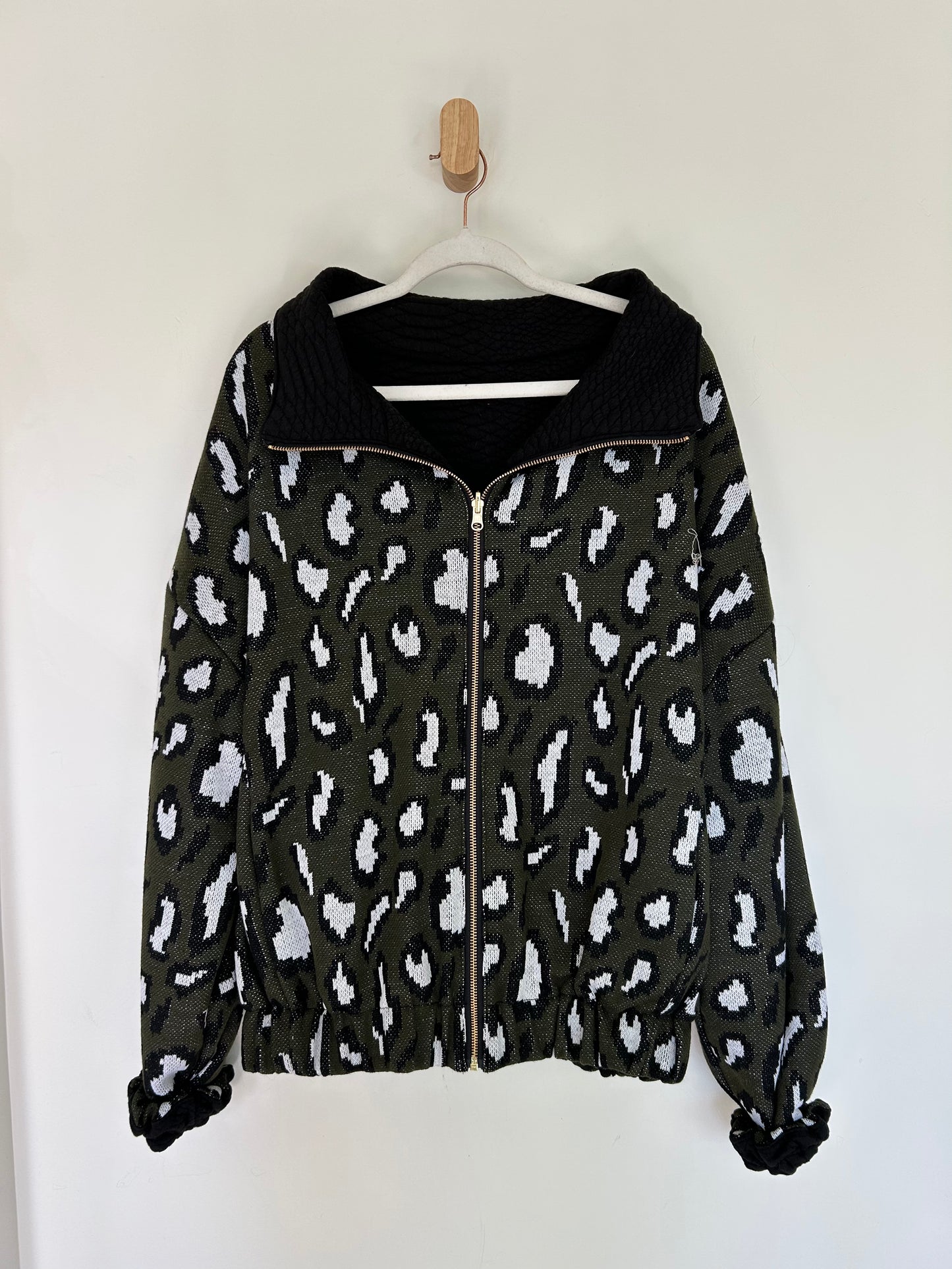 Army Leopard Reversible Jacket