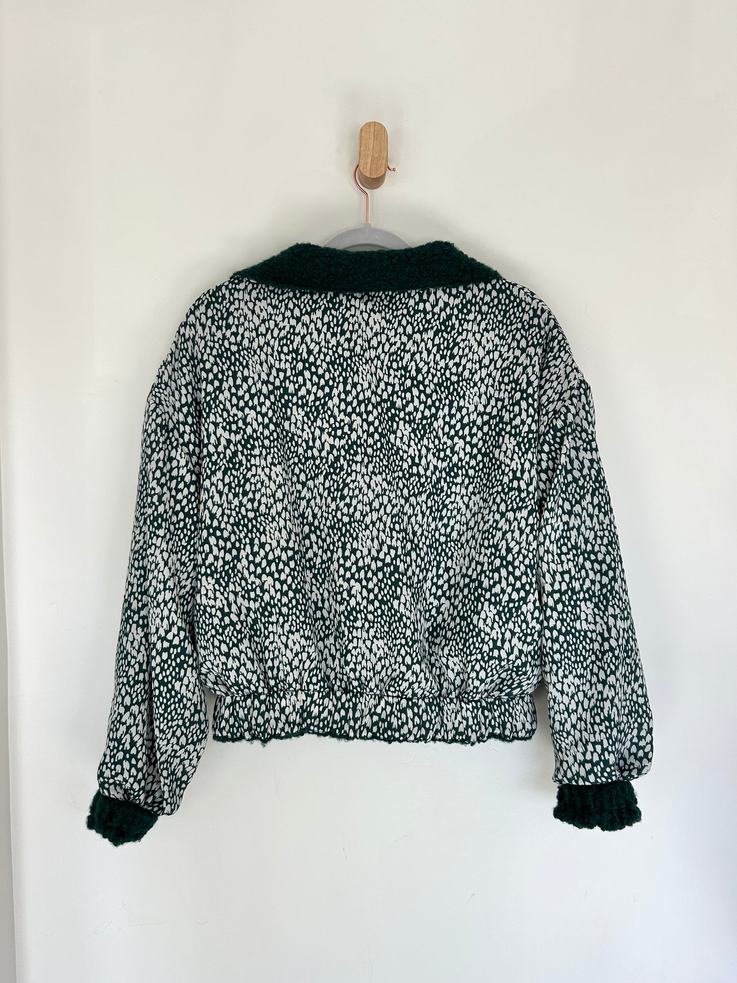 Emerald Teardrop Reversible Jacket