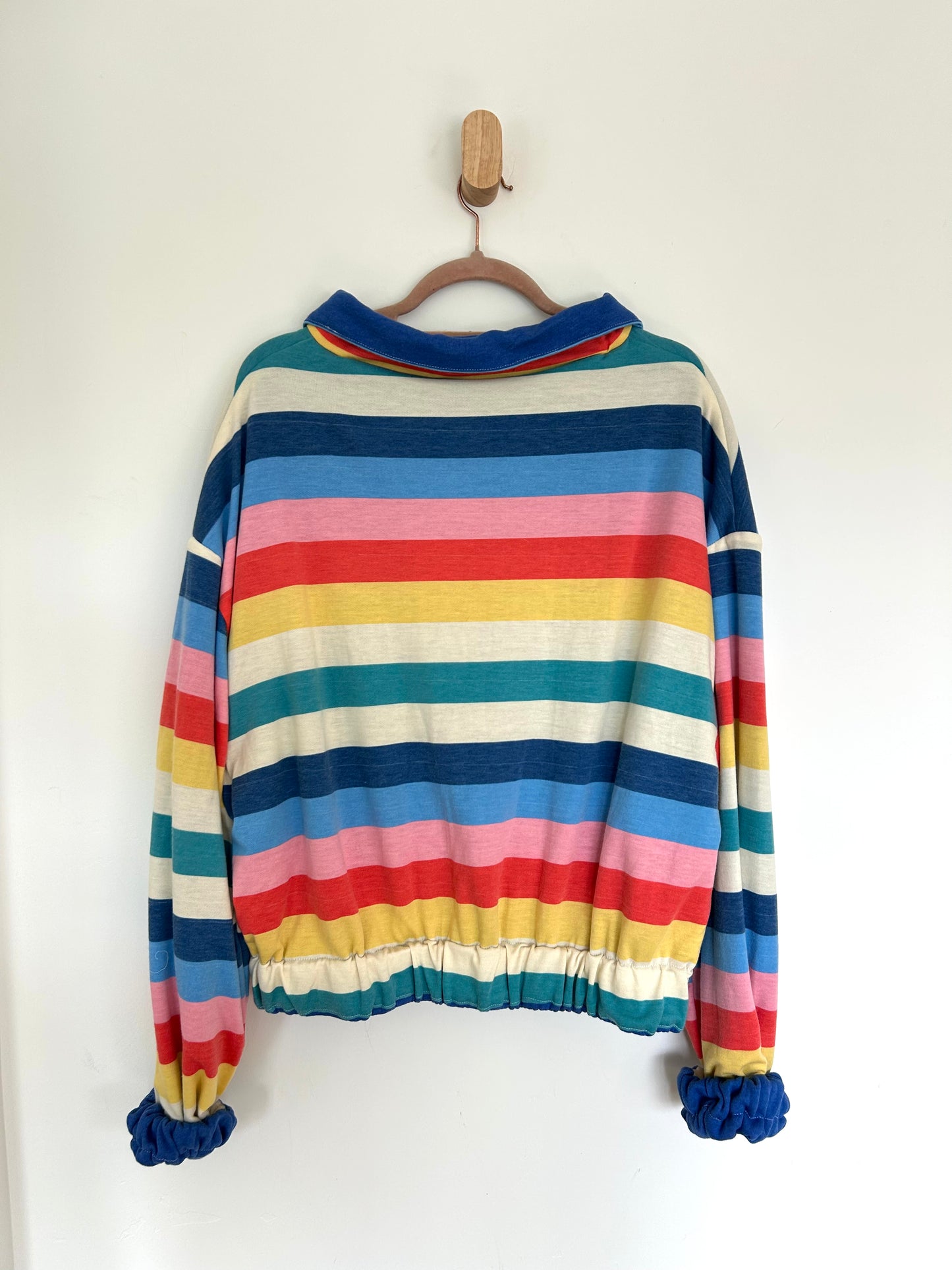 Rainbow Stripe Reversible Jacket