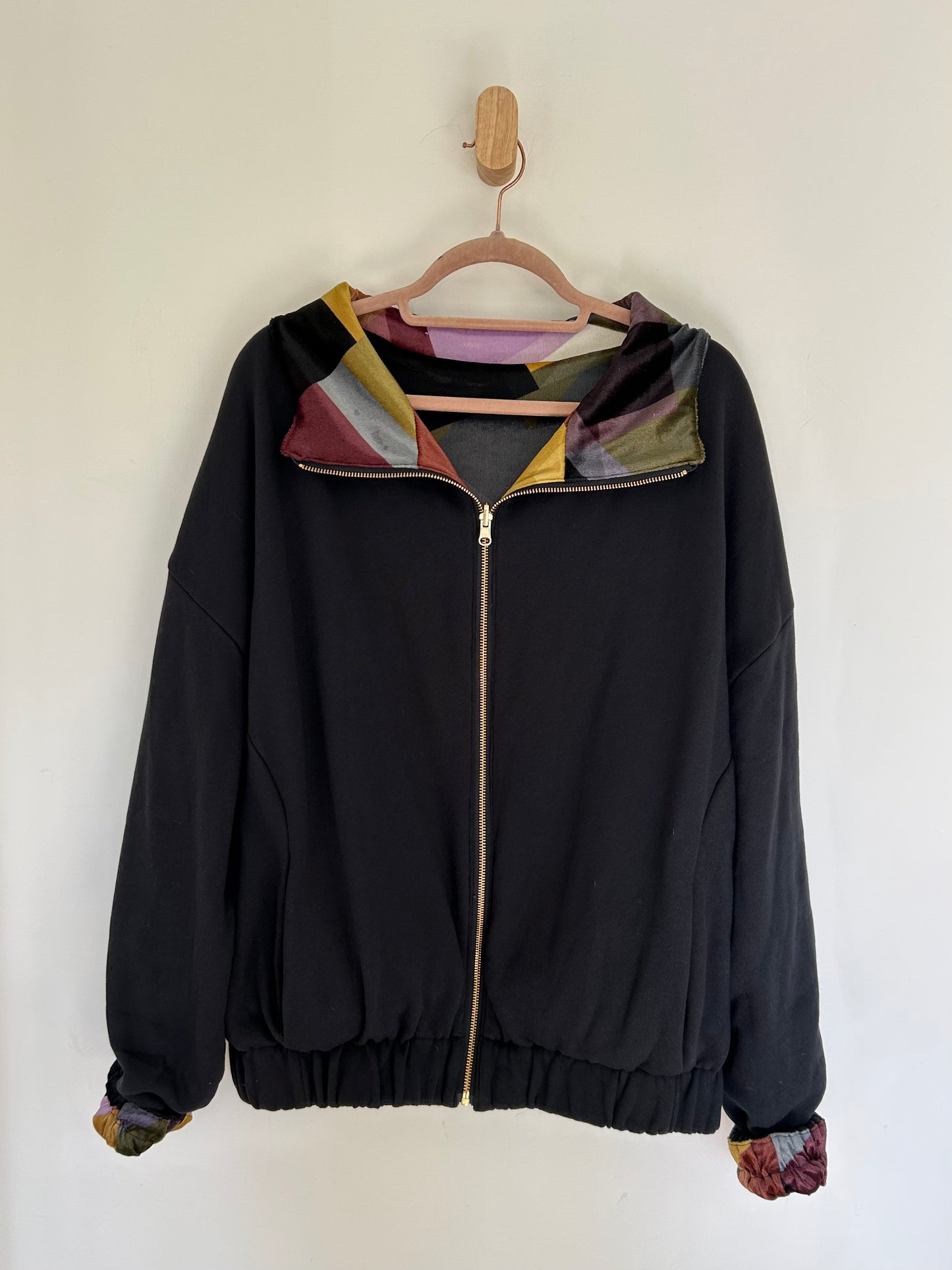 Geometric Funk Reversible Jacket