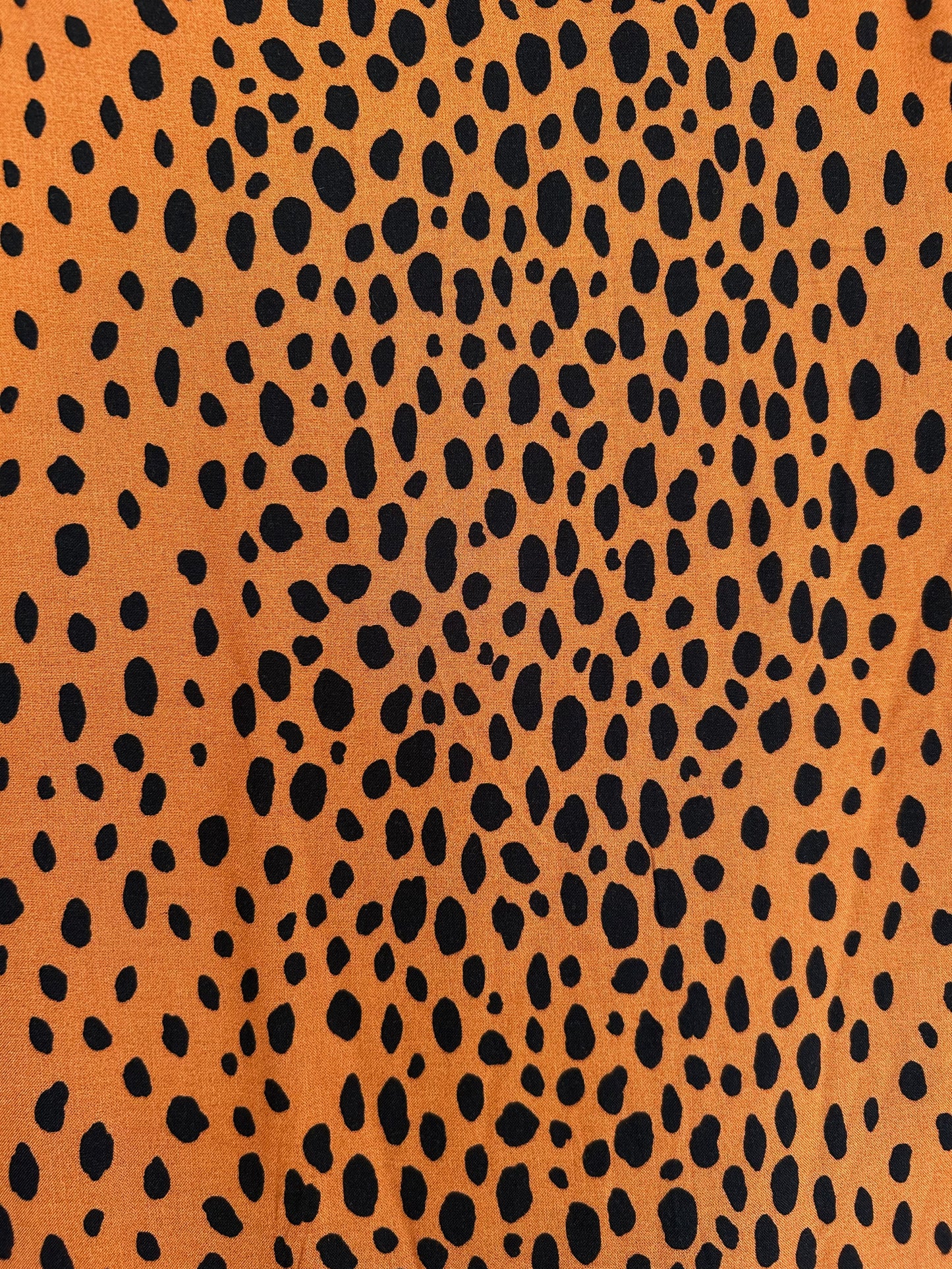 Orange Cheetah Reversible Jacket