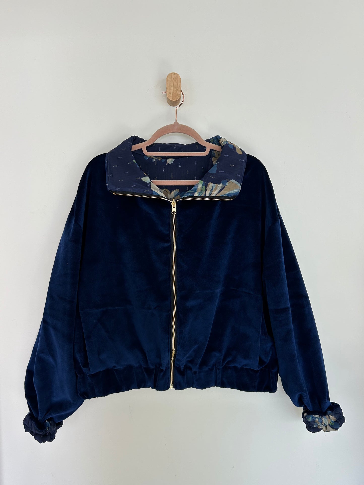 Blissful Blue Reversible Jacket