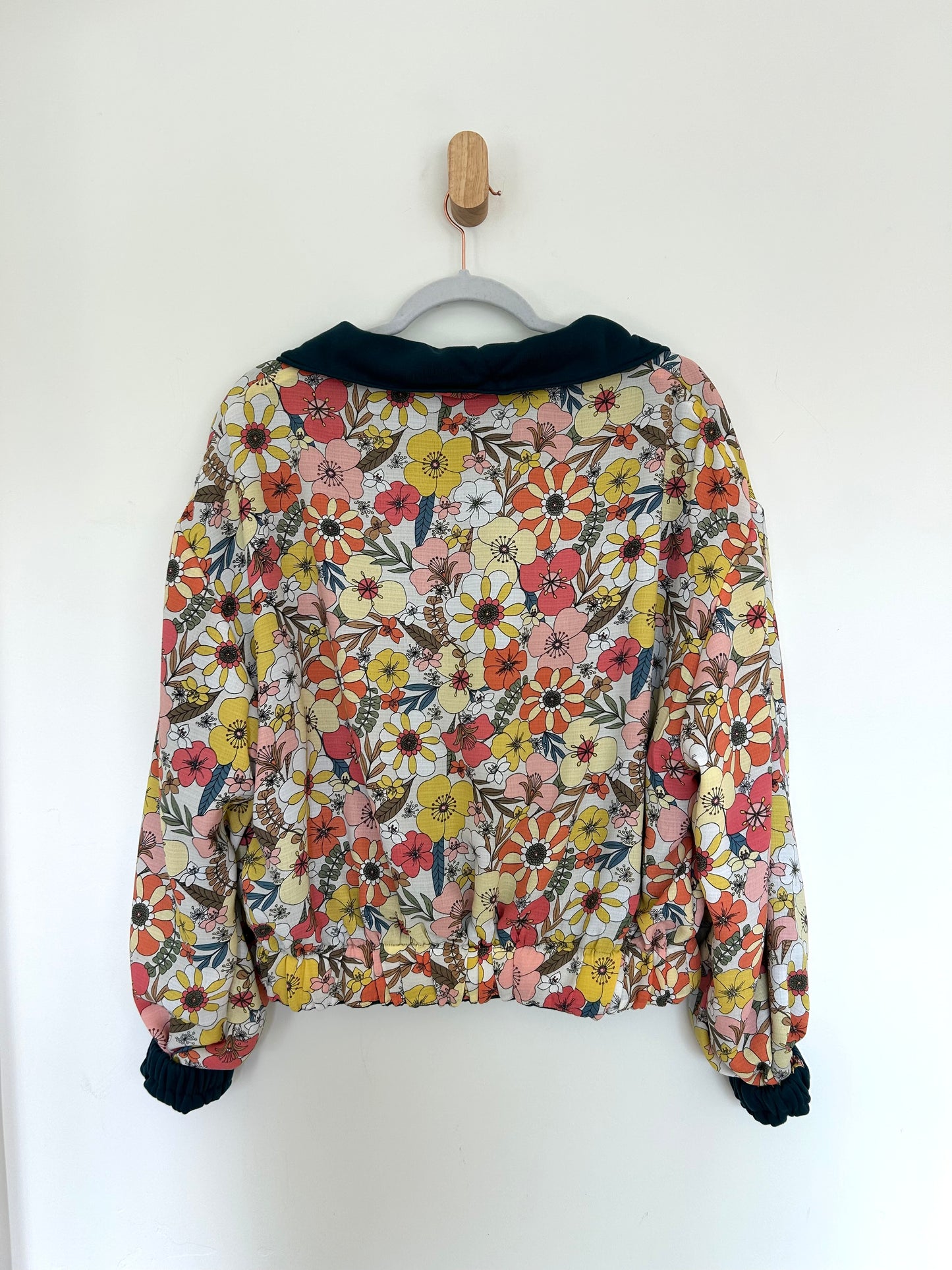 Spring Flowers Reversible Jacket