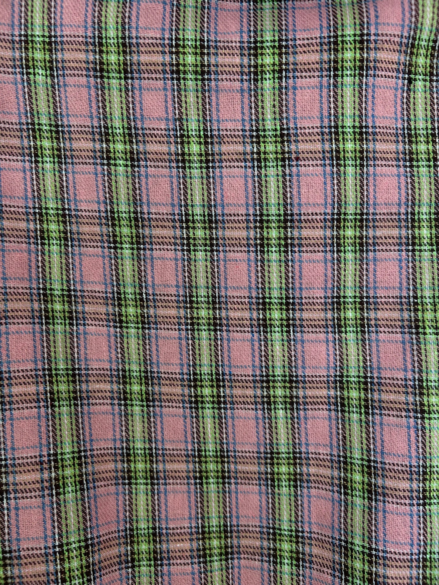 Pink Plaid Reversible Jacket