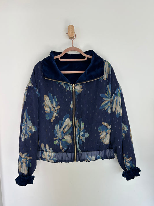 Blissful Blue Reversible Jacket