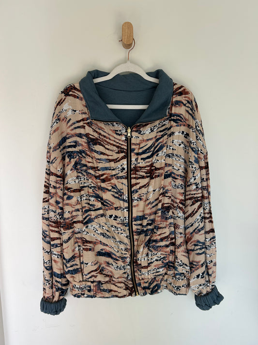 Desert Zebra Reversible Jacket