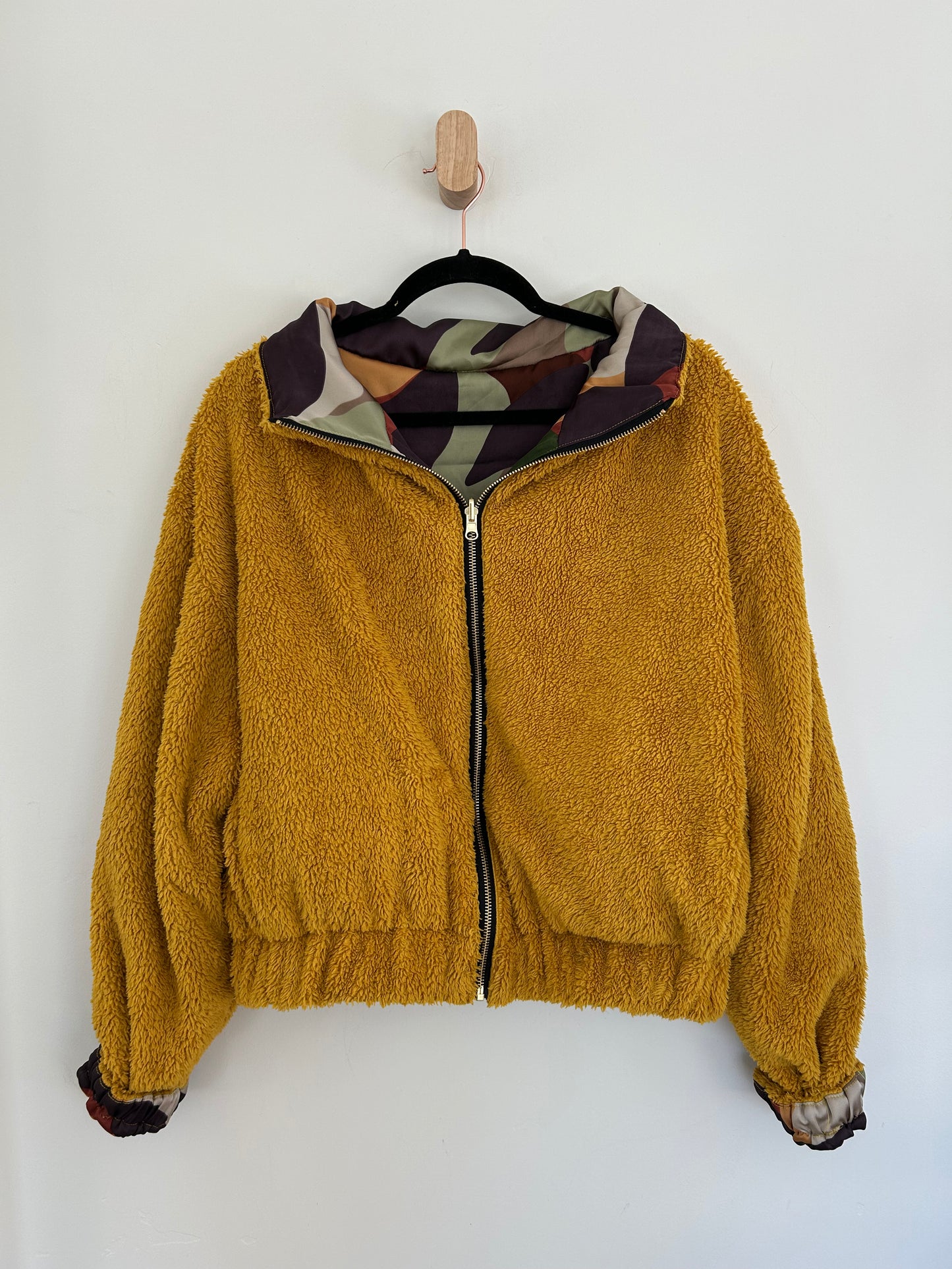 Moody Mustard Reversible Jacket