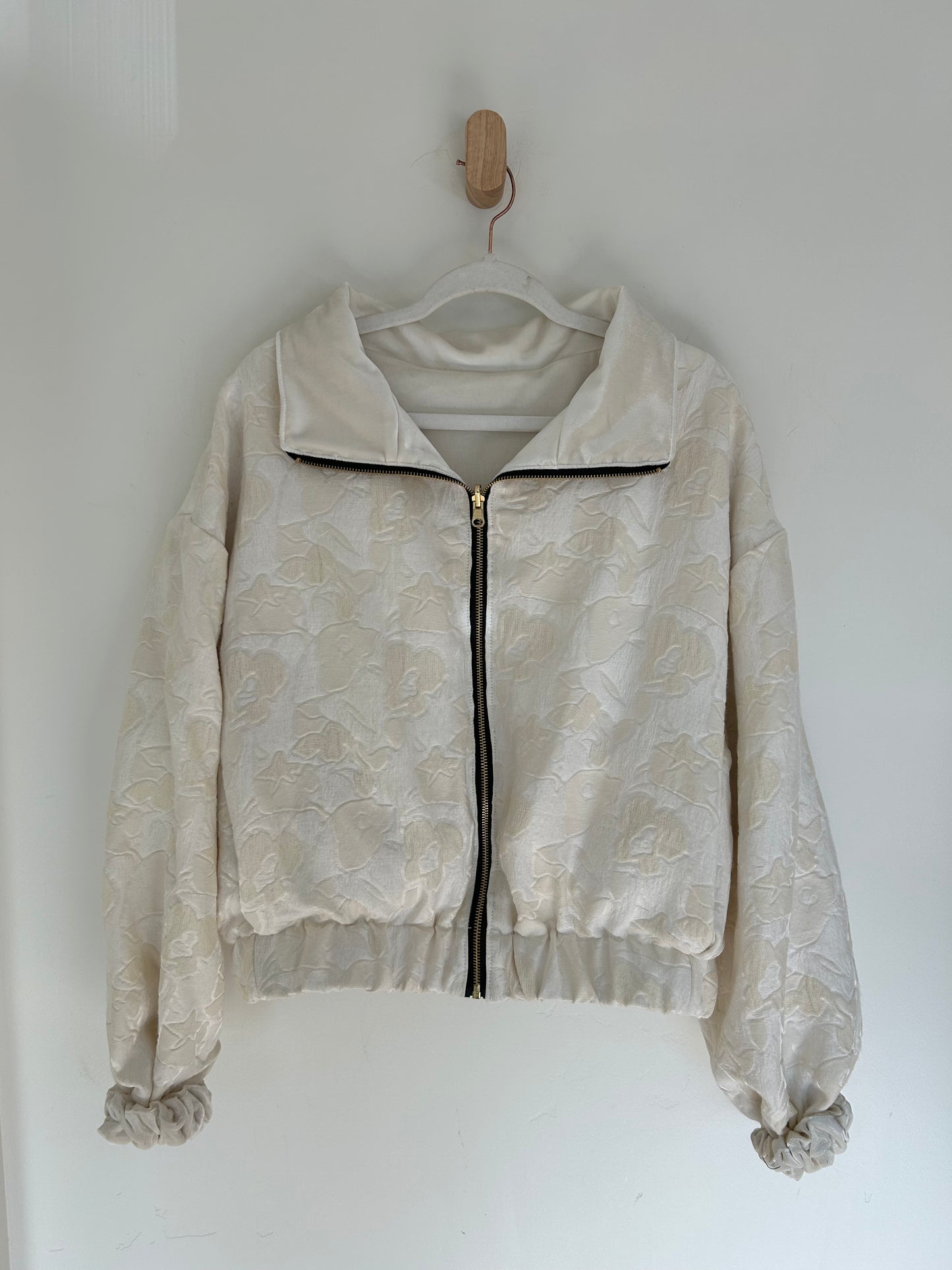 Bridal Ivory Reversible Jacket