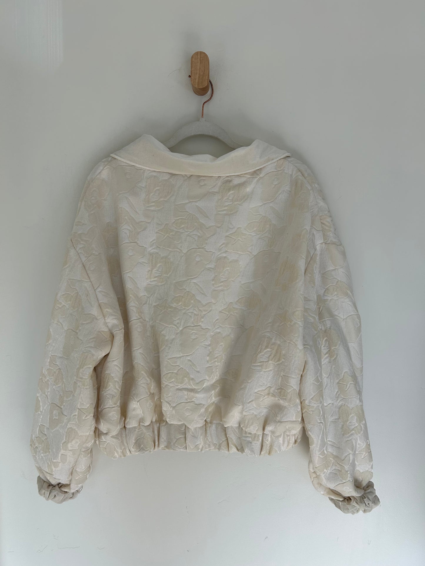 Bridal Ivory Reversible Jacket