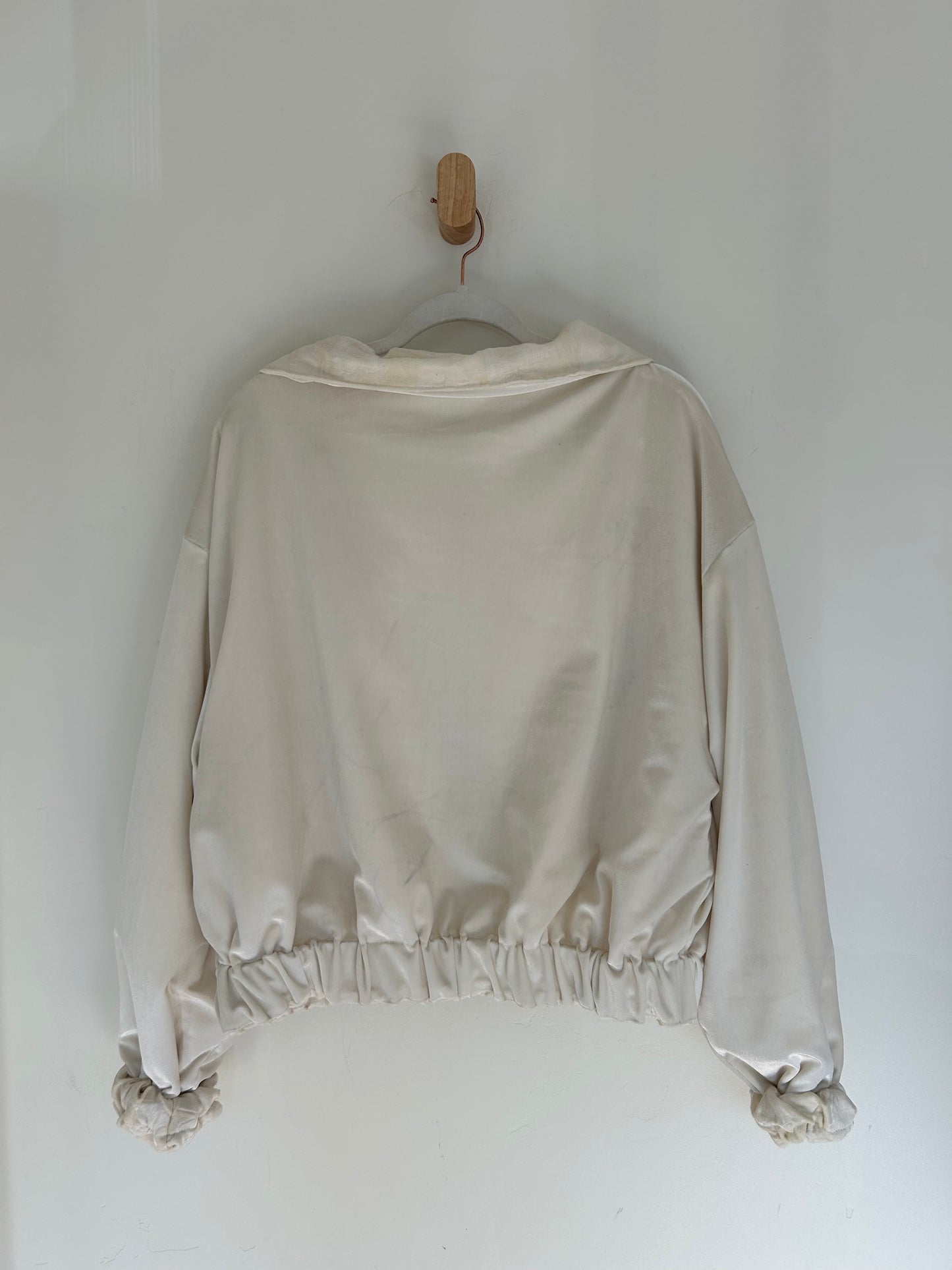 Bridal Ivory Reversible Jacket