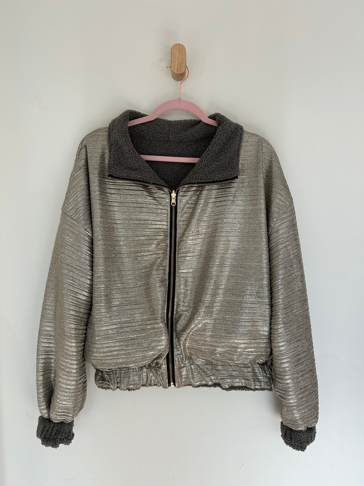 Silver & Gold Reversible Jacket