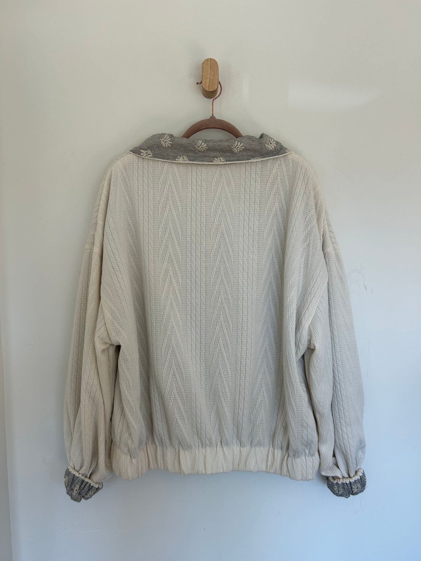 Cozy Cable Knit Reversible Jacket