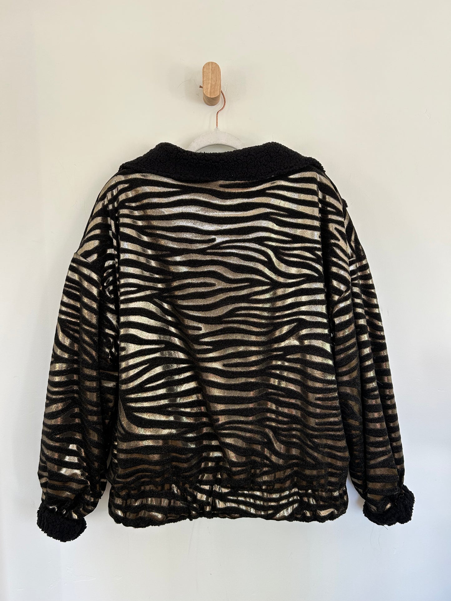 Golden Zebra Reversible Jacket