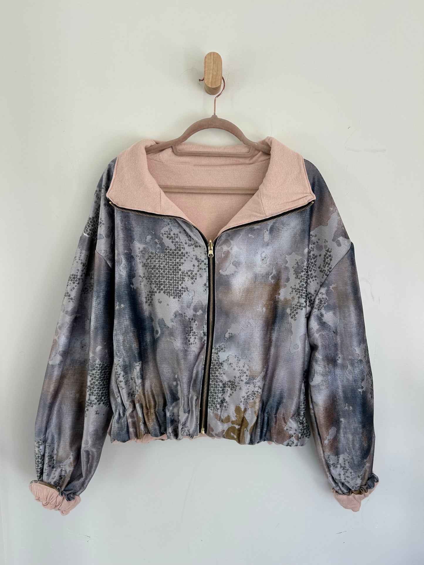 Pastel Gradient Reversible Jacket